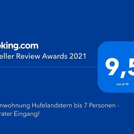 Ferienwohnung Hufelandstern Bis 7 Personen - Mit E-Ladesaeule! Бад Вилдунген Екстериор снимка